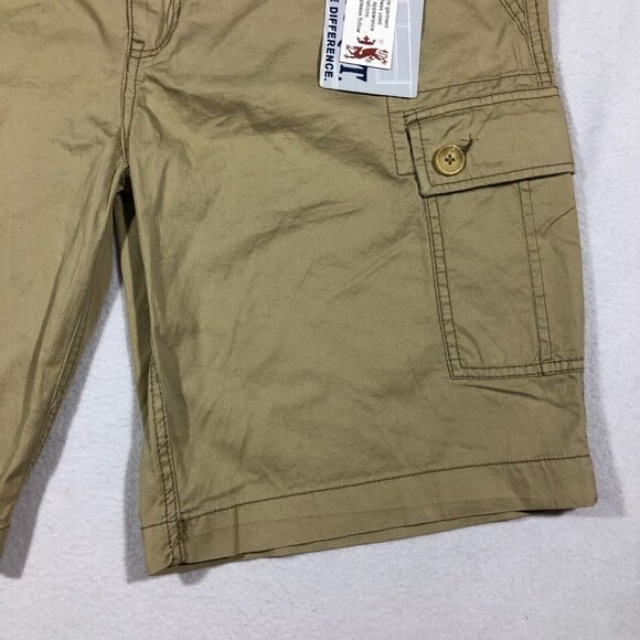Wear First Shorts Mens 38 Legacy Belted Cargo Shorts Khaki 818853 NEW - Picture 4 of 12